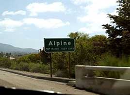 City of Alpine